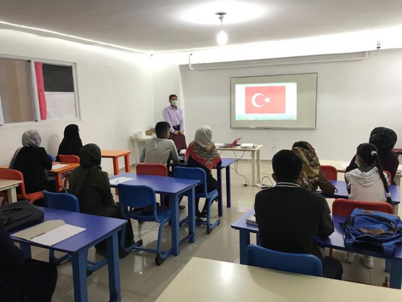 Afgan Göçmenlere Yönelik Türkçe Dil Kursumuz Basladı!