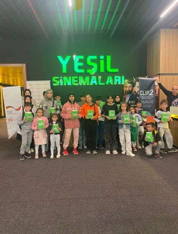 Çocuklarla Sinema Etkinliği Gerçekleştirildi. 