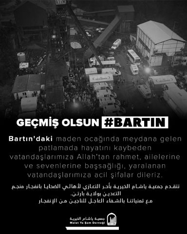 GEÇMİŞ OLSUN BARTIN