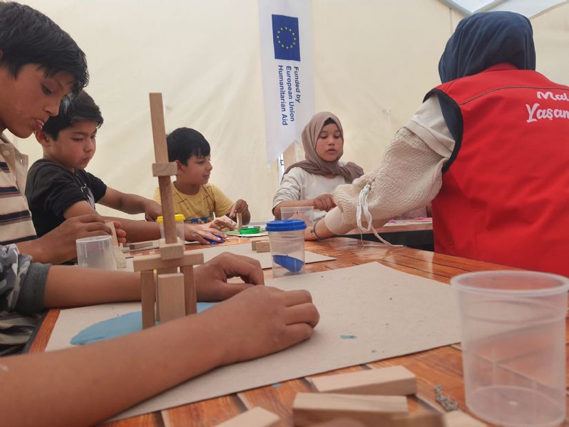 PSİKOSOSYAL DESTEK FAALİYETLERİ DEVAM EDİYOR